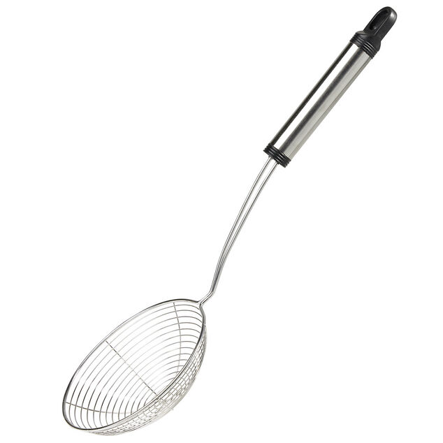 Écumoir en acier 11,5x6,5xH34cm