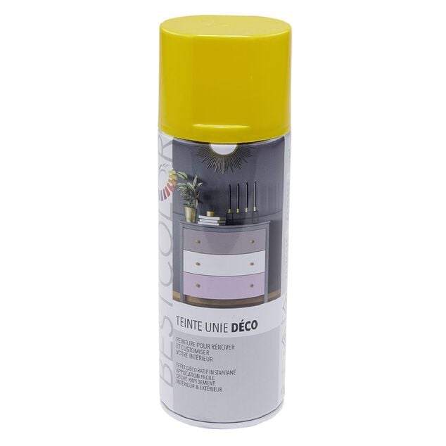 Peinture intérieur extérieur jaune tournesol 400ml