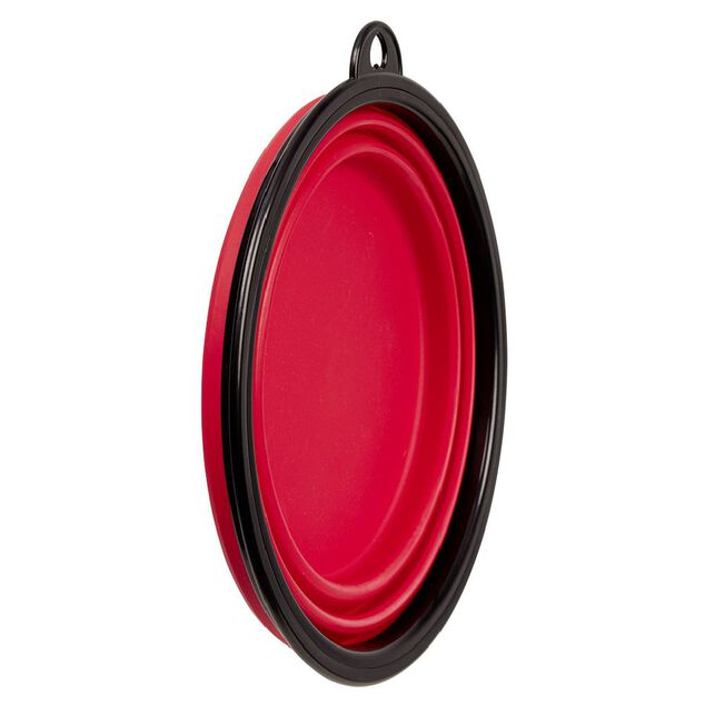 Gamelle nomade r&eacute;tractable pour chien 1L
