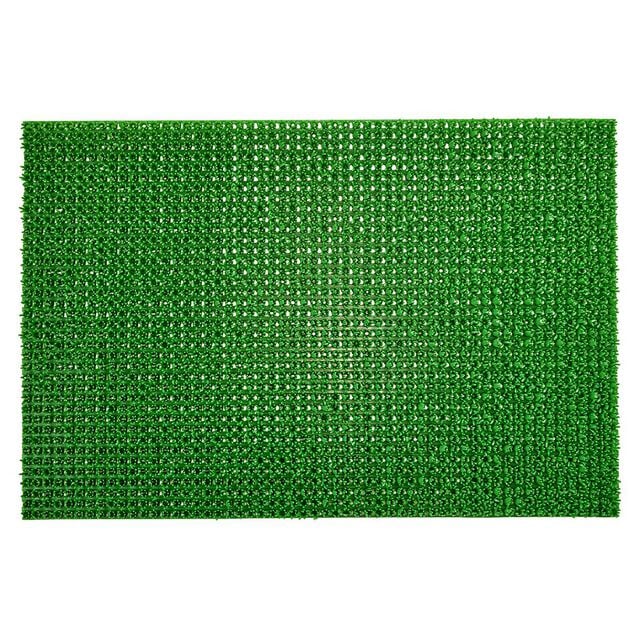Tapis ext&eacute;rieur antid&eacute;rapant grattant imitation gazon vert