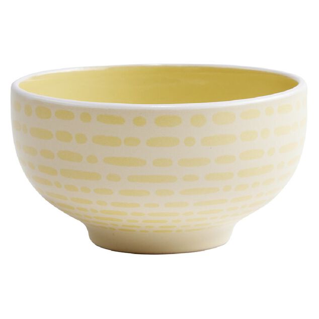 Coupelle faïence à motifs Ø11,5xH6,5cm