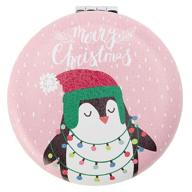 Miroir de poche design No&euml;l