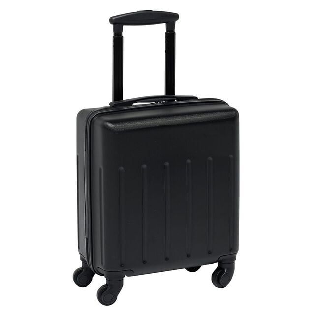 Valise cabine Low Cost 4 roues noir 36x20xH45cm