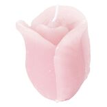 Bougie en forme de rose H6 cm
