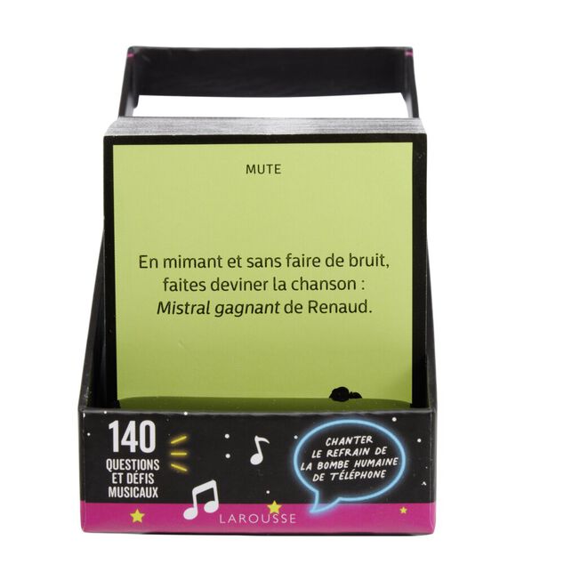 Jeu ap&eacute;ro karaok&eacute;