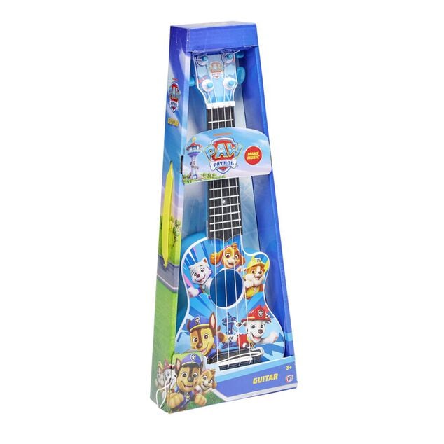 Guitare enfant Pat Patrouille m&eacute;diator Int&eacute;gr&eacute; 14x4xH40cm