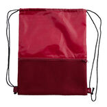 Sac à dos ficelle polyester 33,5x42cm - 3 coloris