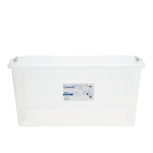 Box de rangement Combi Tontarelli 43 L transparent