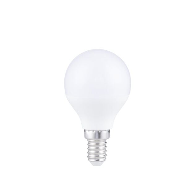 Ampoule LED E14 G45 blanc chaud 4,9W=40W 470lms classe F