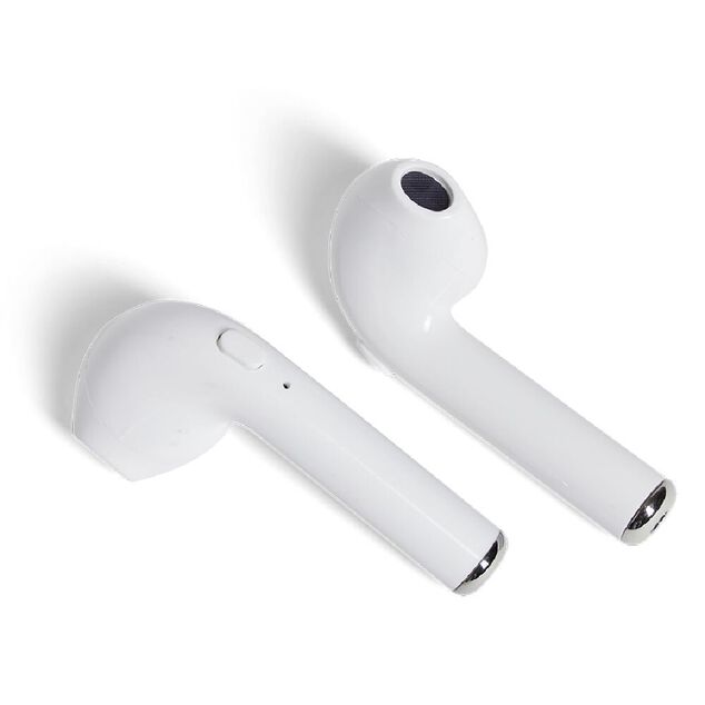 &Eacute;couteurs Bluetooth avec &eacute;tui de charge blanc