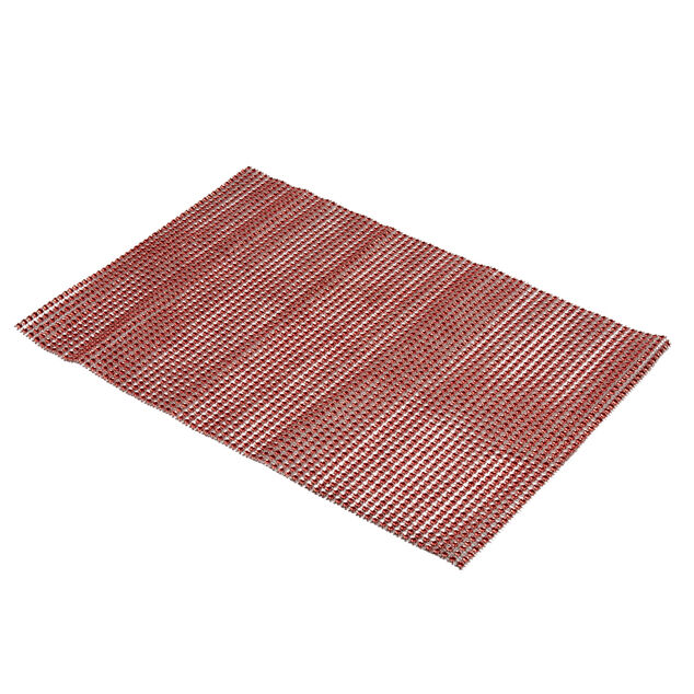 Set de table de No&euml;l rouge