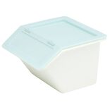 Boîte rangement linge sale à rabat et empilable plastique (4 modèles)