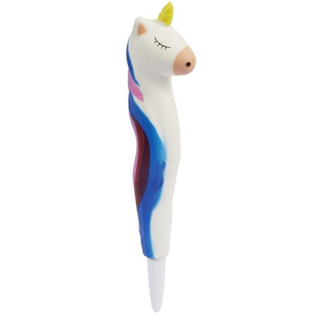 Stylo Squishy licorne galaxy H16 cm