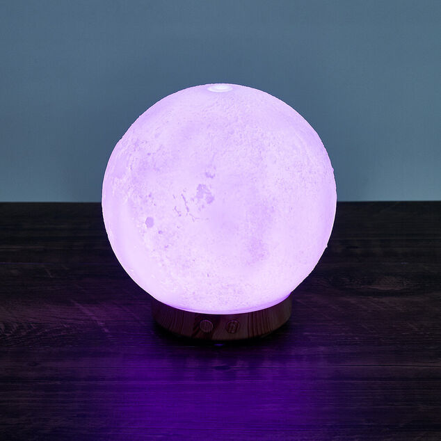 Diffuseur huile essentielle lune blanche