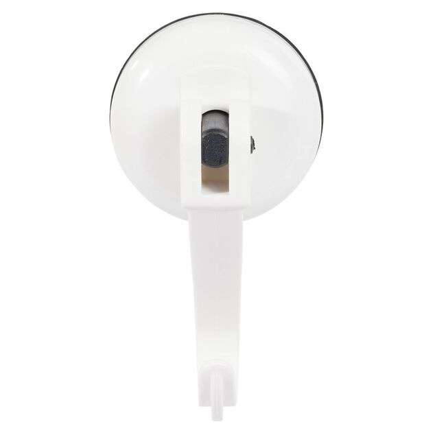 Crochet &agrave; ventouse blanc