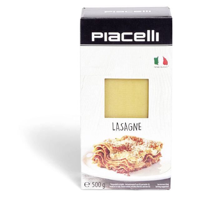 Feuilles de lasagne 500gr