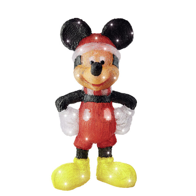 Mickey lumineux XL 100 Led Multicolore clignotant à poser H75 cm