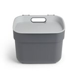 Poubelle de tri grise 5L