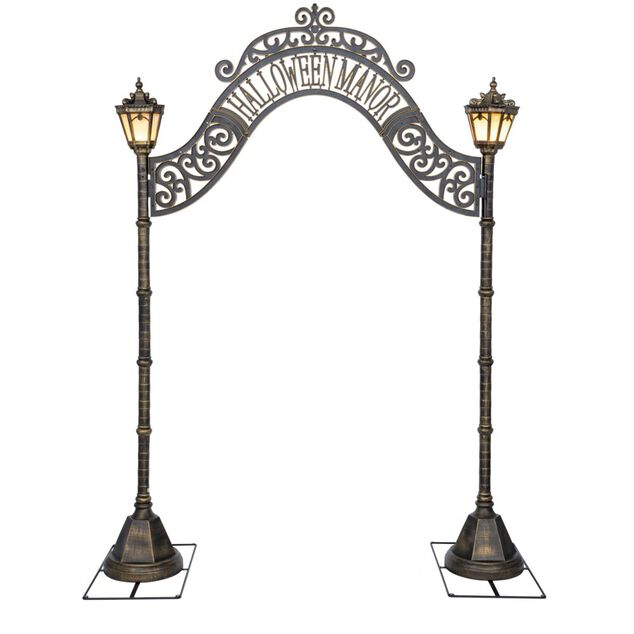 Arche de porte sonore Halloween Manor 167x71xH246cm