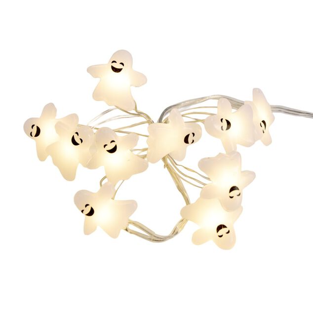 Guirlande lumineuse Halloween 10 LED personnage mignon L110cm (4 mod&egrave;les)