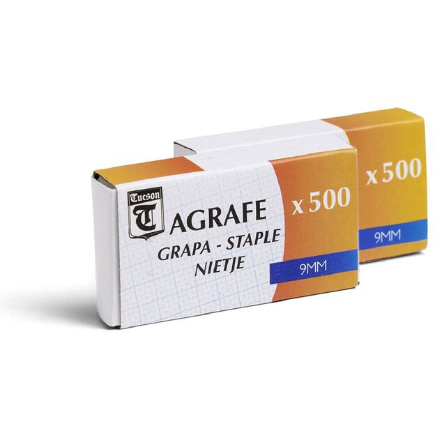 Agrafe 9mm 1000 pi&egrave;ces
