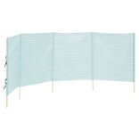 Paravent de plage Funky canvas 4 volets 5 piquets L300xH110cm