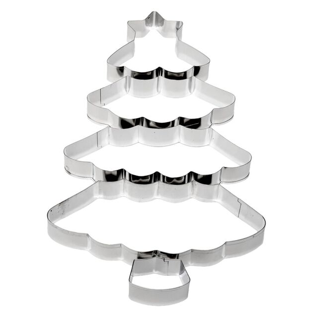Emporte-pi&egrave;ce X3 pcs inox L30X19XH2 cm 3 designs assortis