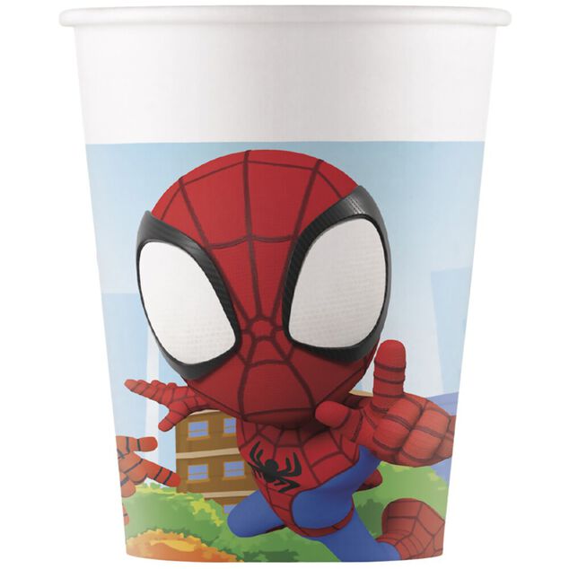 Gobelet carton x8 Spidey 20cl