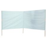 Paravent abri de plage 2en1 Funky bleu et blanc