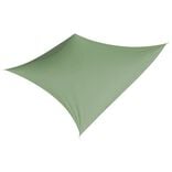 Voile d'ombrage Square carr&eacute; vert 290x290cm
