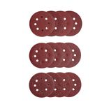 12 disques abrasifs en Corindon pour ponceuses vibrantes - Ø125 mm