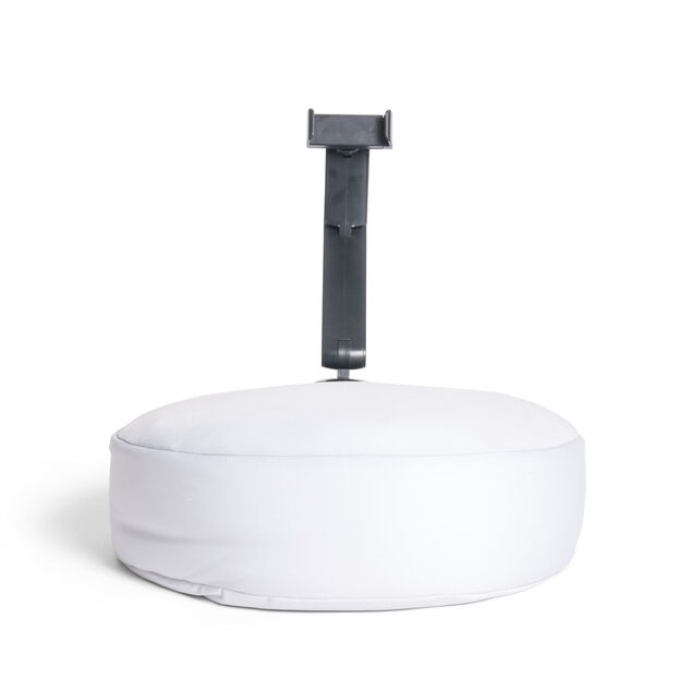 Coussin ergonomique avec support porte-téléphone