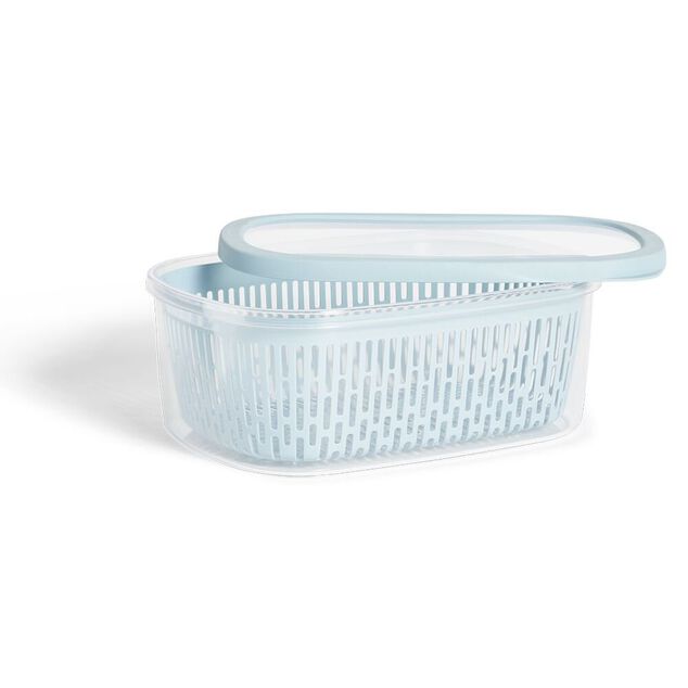 Bo&icirc;te de conservation alimentaire avec panier fra&icirc;cheur 4 L