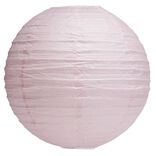 Suspension boule chinoise papier rose - &Oslash;40xH38cm