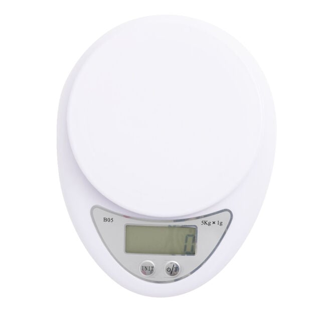 Balance de cuisine &eacute;lectronique max.5kg &eacute;cran LCD