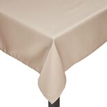 Nappe tissu enduit uni taupe