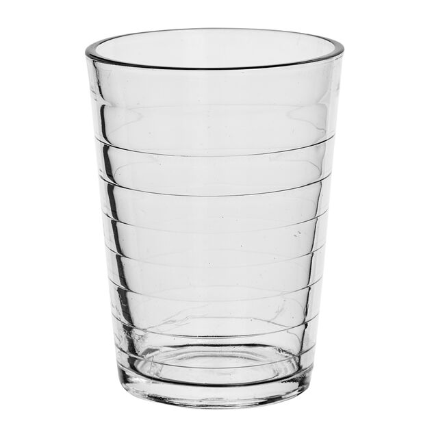 Gobelet stri&eacute; en verre 20 cl x6