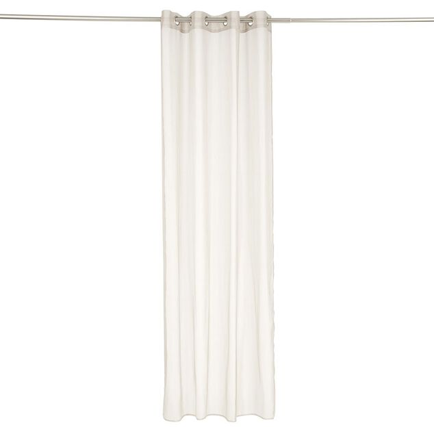 Voilage polyester 140x240cm gris