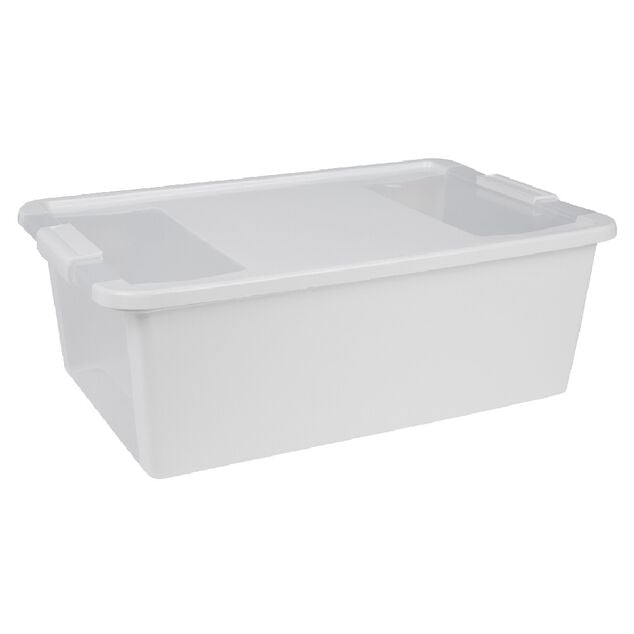 Bo&icirc;te de rangement 26 L blanc