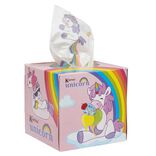 Bo&icirc;te de 56 mouchoirs licorne