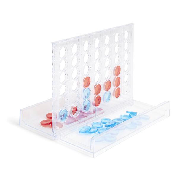 Jeu 4 d'affil&eacute;s transparent