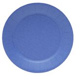 Lot de 10 assiettes en carton Ø23cm bleu nuit