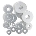 20 rondelles plates larges assorties acier zingué - Ø3/4/5/8/10 mm