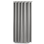 Rideau de douche effet lin 180x200cm polyester gris