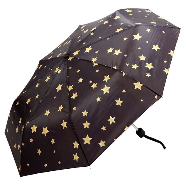 Parapluie manuel étoile noir L28 cm