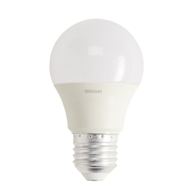 Ampoule LED E27 A60 blanc chaud Osram 4,9W=40W 470lms classe F