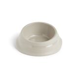 Gamelle antidérapante pour chien plastique gris Ø19xH.8cm