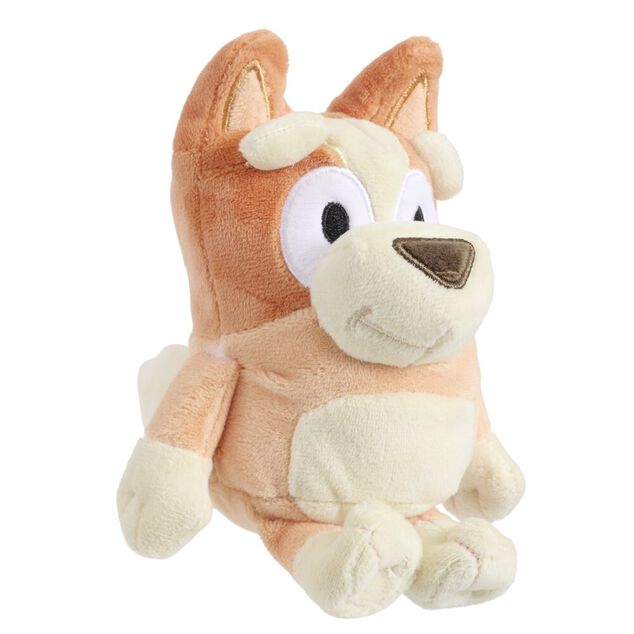 Peluche Bluey polyester H20cm (plusieurs mod&egrave;les)