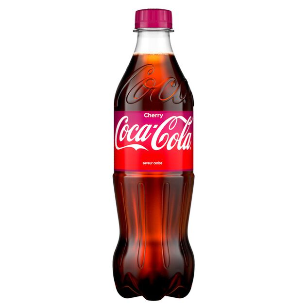 Boisson Coca-Cola Cherry goût cerise bouteille 50cl
