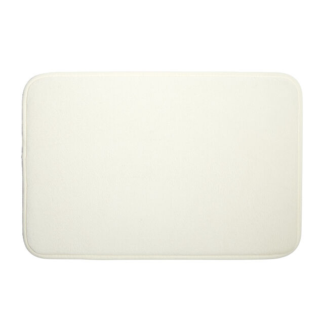 Tapis de salle de bain pastel 40x60cm - 3 coloris